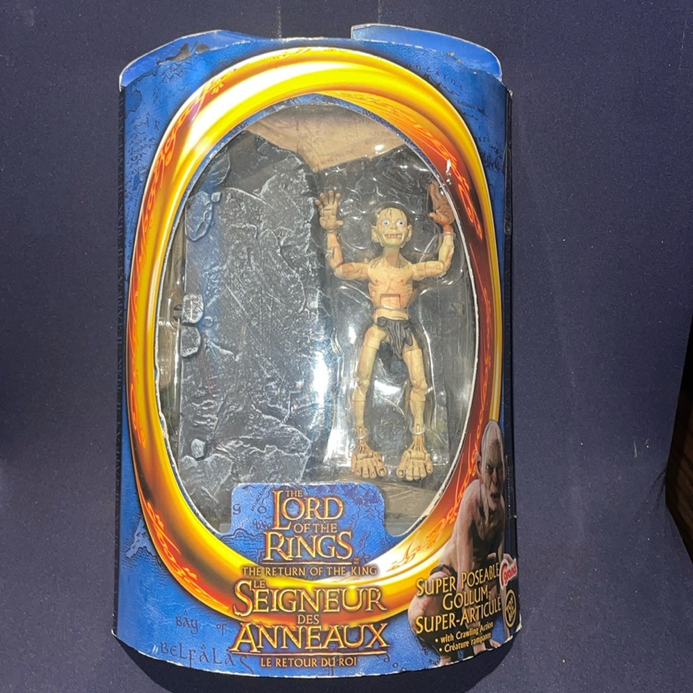 ToyBiz Lord Of The Rings Return of The King Poseable GOLLUM Action Figure